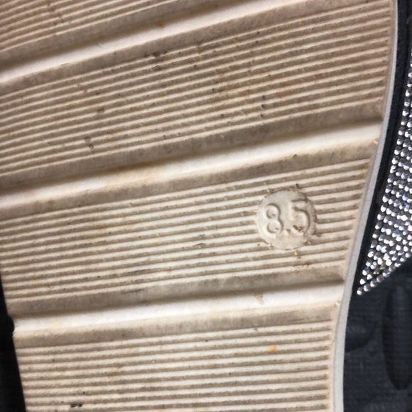 Madden girl Rhinestone adjustable slip on shoes poetik 8.5 euc - Picture 2 of 10